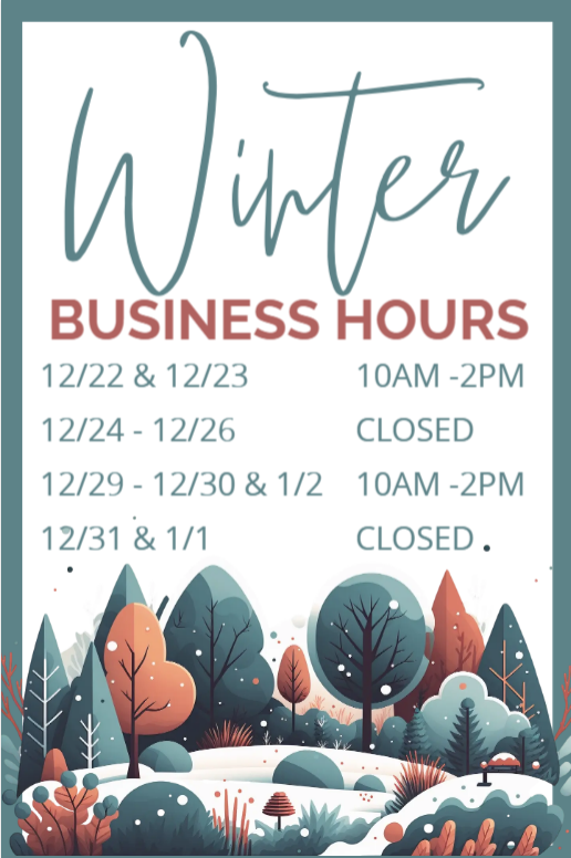Winter Break Office Hours